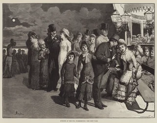 Avond bij de spa, Scarborough